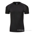 Groothandel volwassen fitness Sport Men T-shirt met korte mouwen